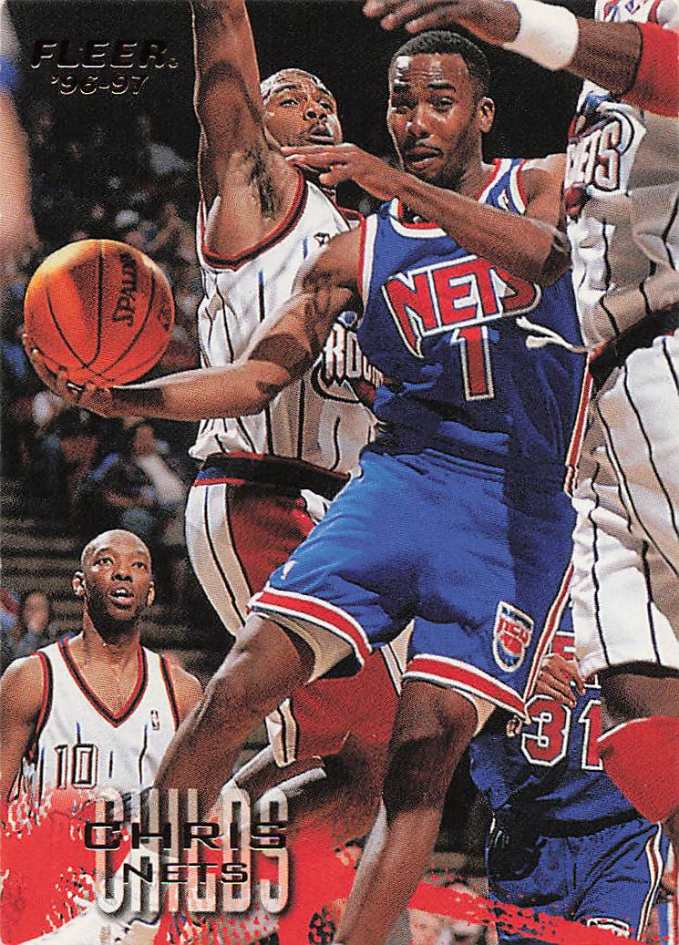 1996-97 Fleer Basketball Chris Childs #68