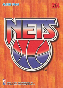 1994-95 Fleer European Basketball New Jersey Nets #254