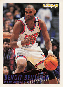 1994-95 Fleer European Basketball Benoit Benjamin #144