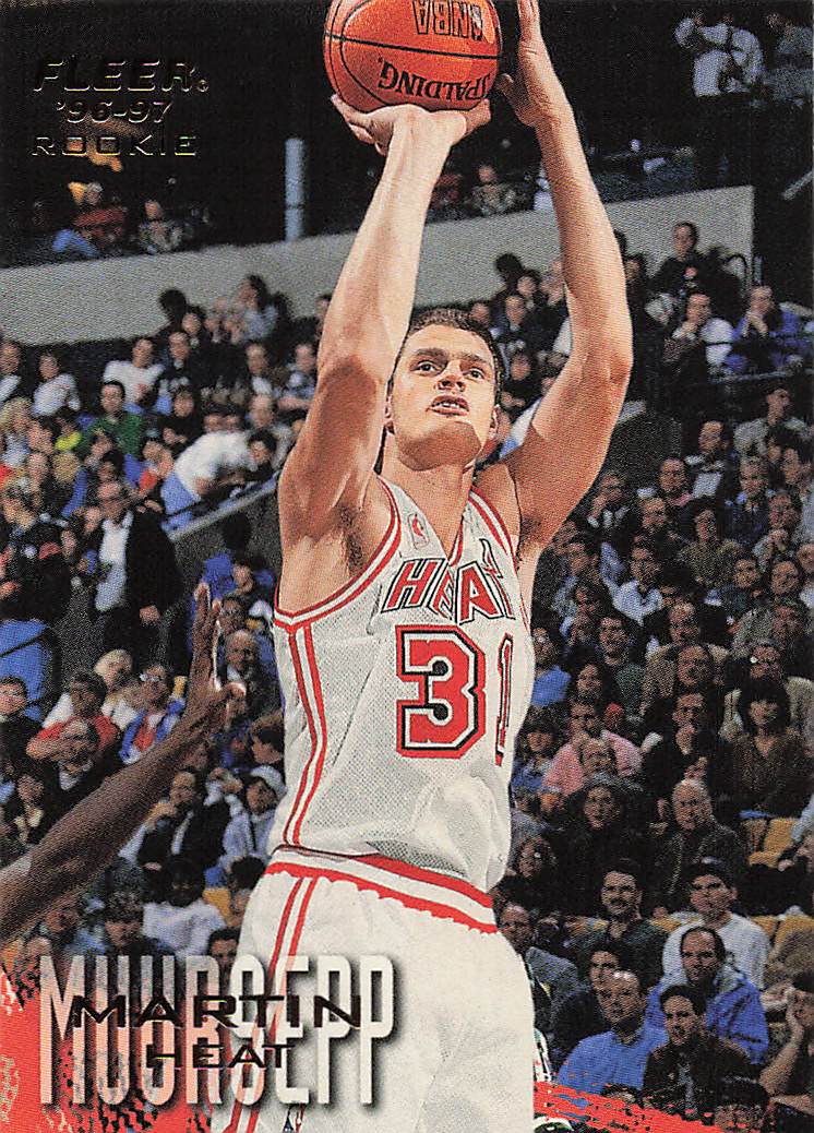 1996-97 Fleer European Basketball Martin Muursepp #241 Rookie