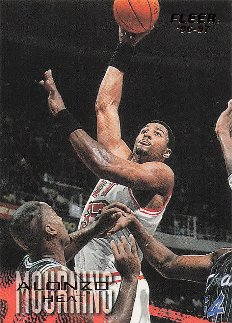 1996-97 Fleer European Basketball Alonzo Mourning #58