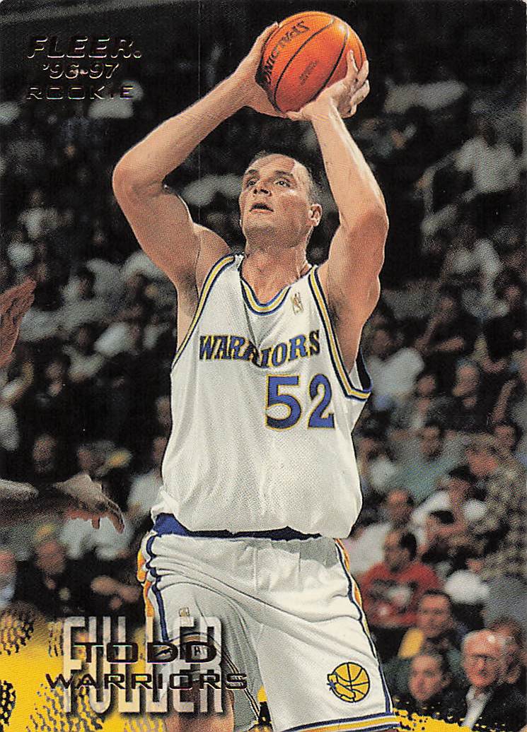 1996-97 Fleer Basketball Todd Fuller #186 Rookie