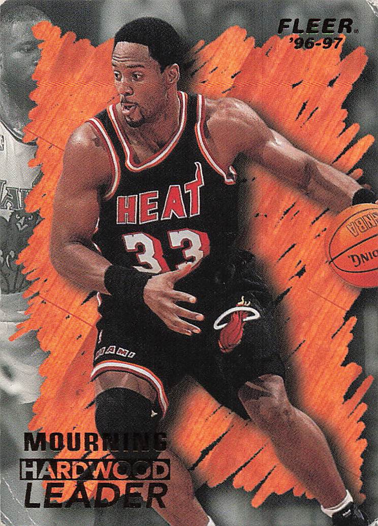 1996-97 Fleer Basketball Alonzo Mourning #133