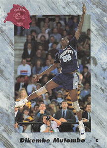 1991 Classic Four Sport Multisport Dikembe Mutombo #151