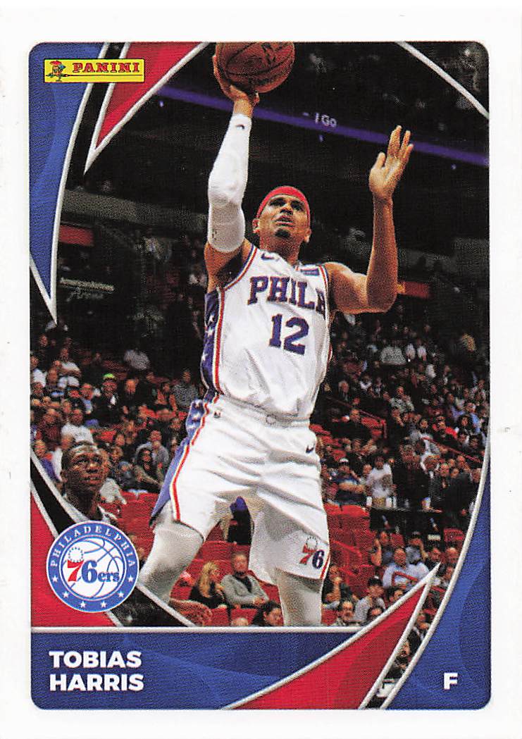 2020-21 Panini NBA Sticker & Card Collection Basketball Cards Tobias Harris #76