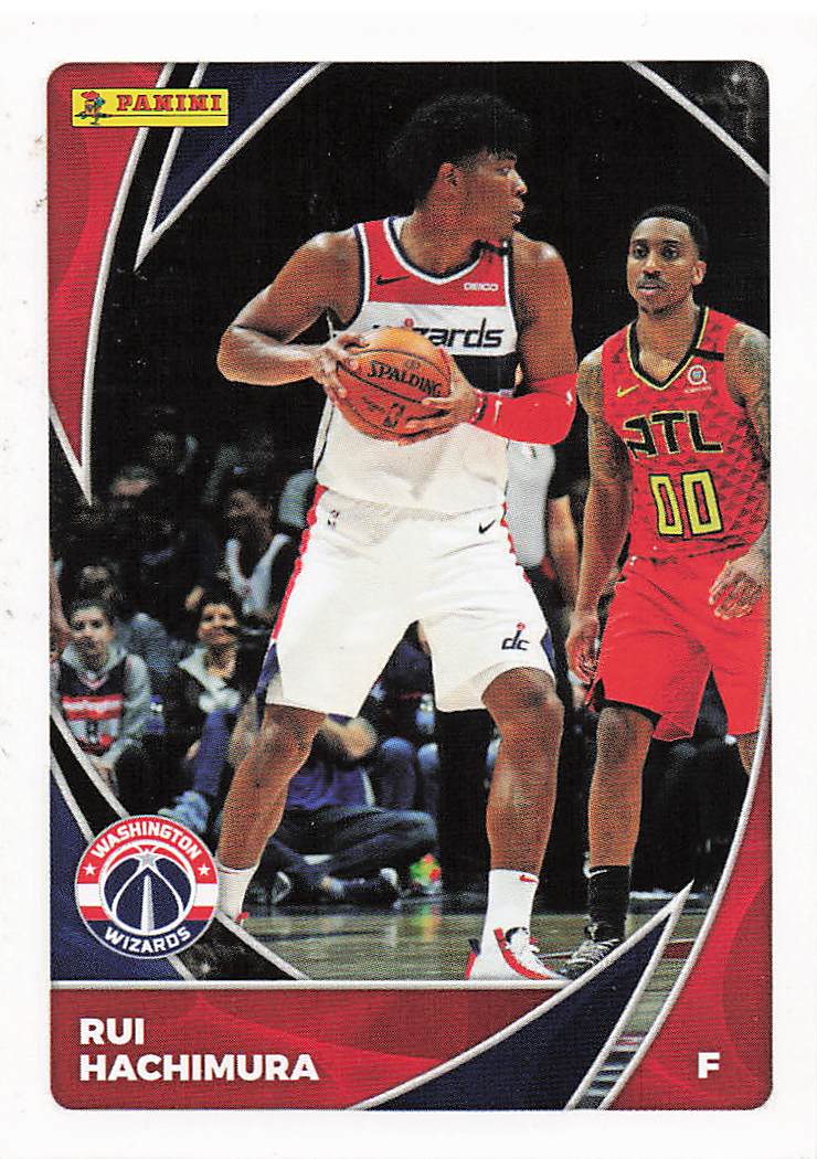 2020-21 Panini NBA Sticker & Card Collection Basketball Cards Rui Hachimura #5