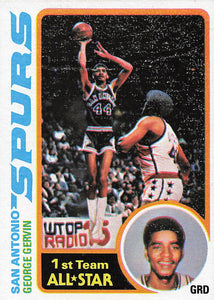 1978-79 Topps Basketball George Gervin #20