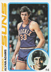 1978-79 Topps Basketball Alvan Adams #77