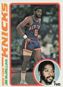 1978-79 Topps Basketball Jim McMillian #88
