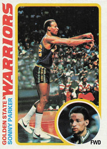 1978-79 Topps Basketball Sonny Parker #111 Rookie