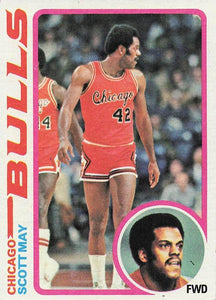 1978-79 Topps Basketball Scott May #115