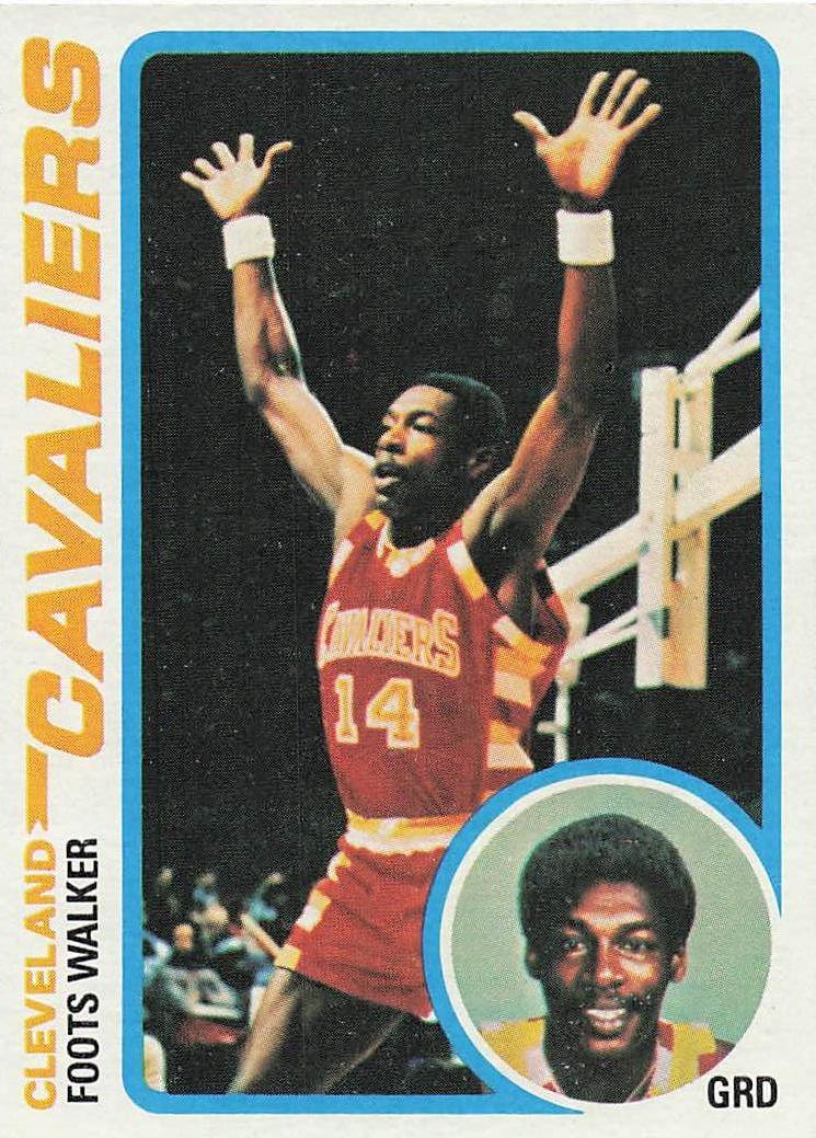 1978-79 Topps Basketball Foots Walker #127 Rookie