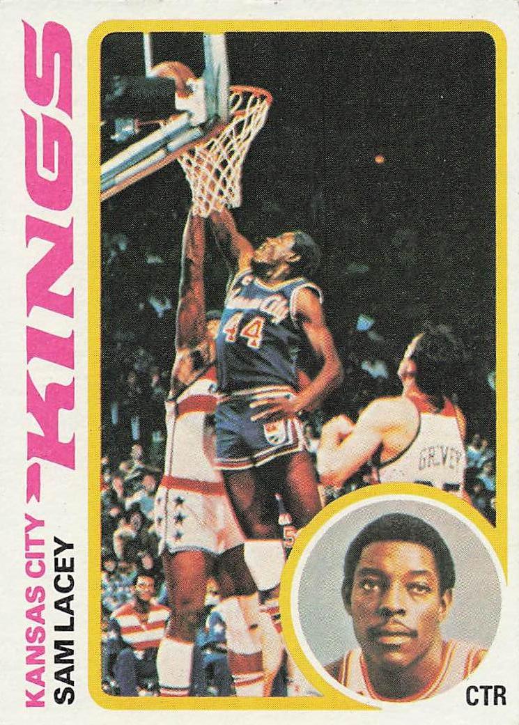 1978-79 Topps Basketball Sam Lacey #99