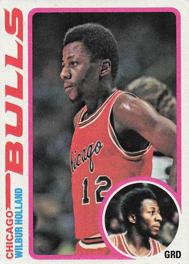 1978-79 Topps Basketball Wilbur Holland #4