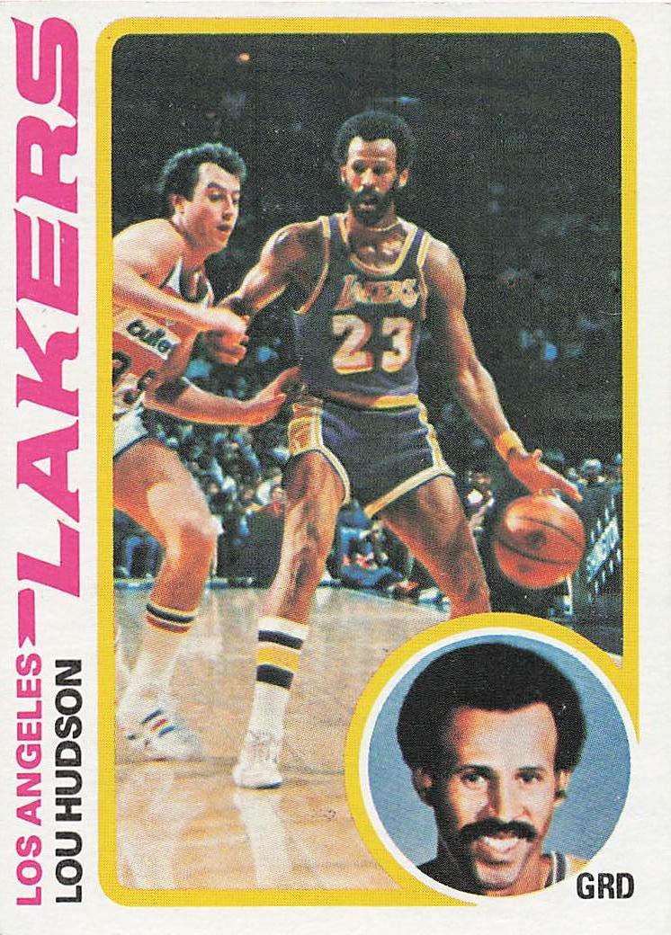 1978-79 Topps Basketball Lou Hudson #24