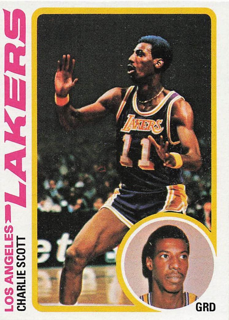 1978-79 Topps Basketball Charlie Scott #43