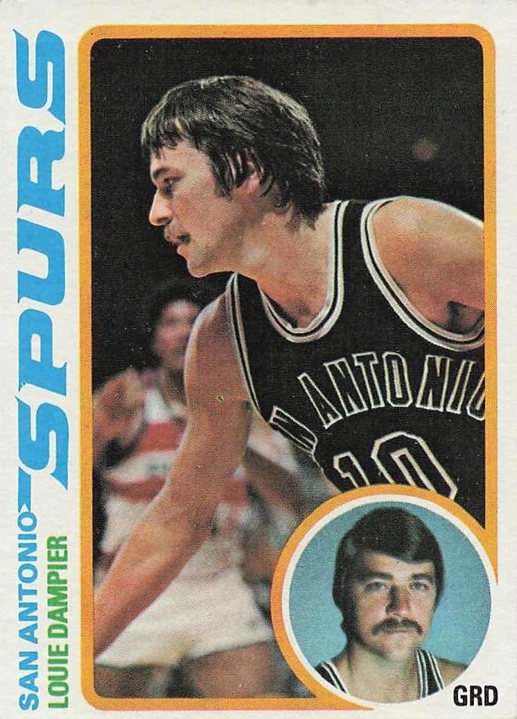 1978-79 Topps Basketball Louie Dampier #51