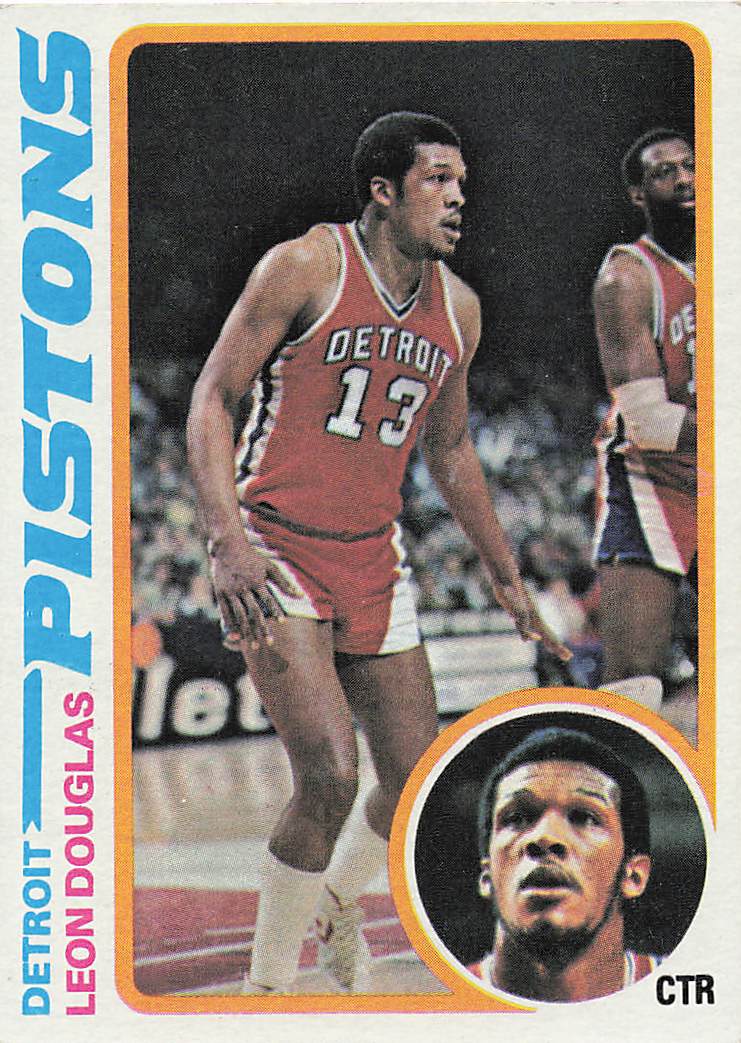 1978-79 Topps Basketball Leon Douglas #64 Rookie