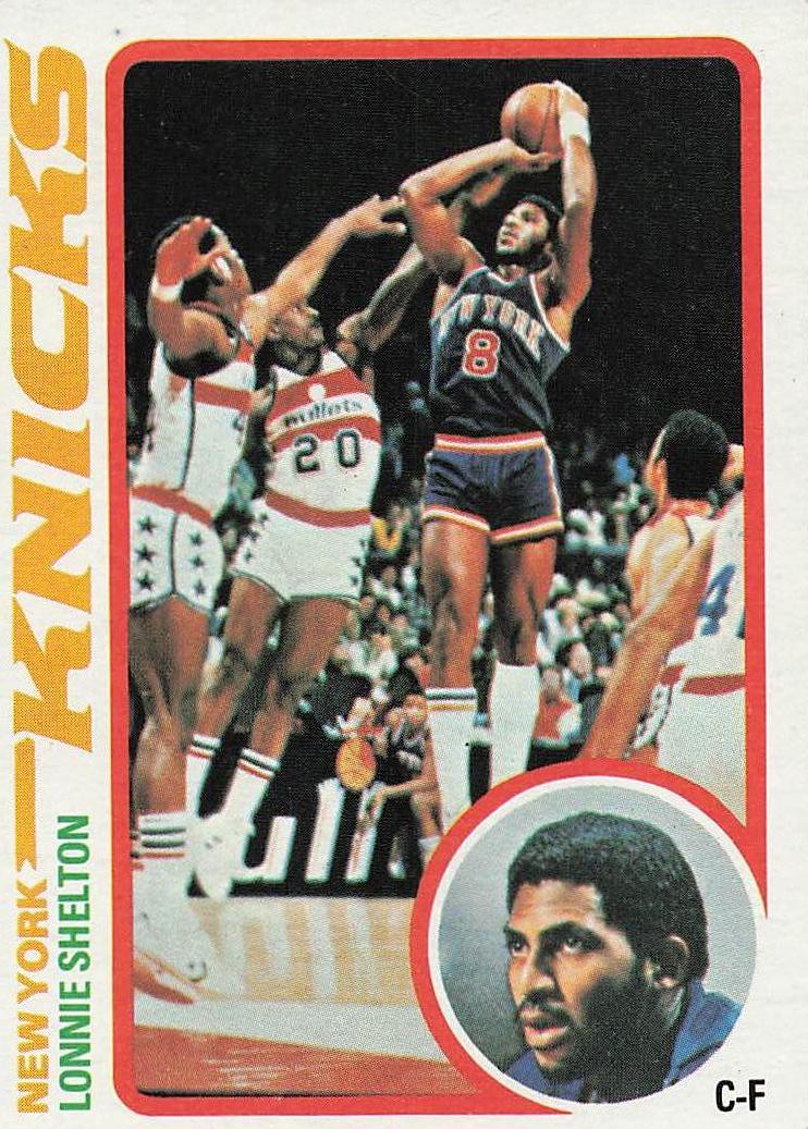 1978-79 Topps Basketball Lonnie Shelton #66