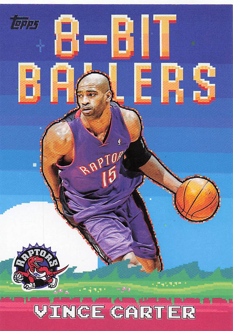 2025-26 Topps Basketball 8-Bit Ballers Vince Carter #8B-26