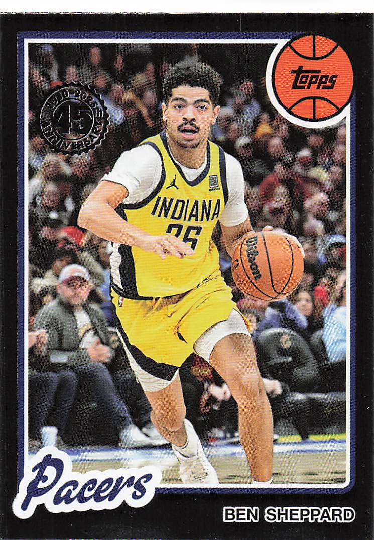 2025-26 Topps Basketball 1980-81 Topps Basketball Ben Sheppard #80BK-16