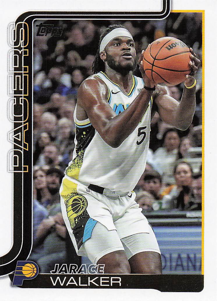 2025-26 Topps Basketball Jarace Walker #50