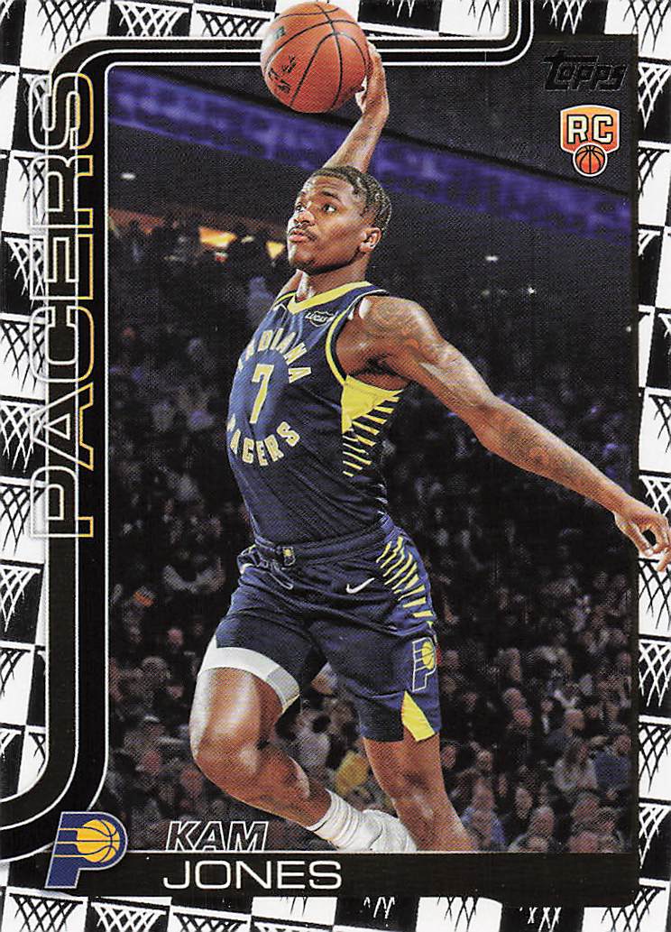 2025-26 Topps Basketball Season Tip Off Kam Jones #239 Rookie