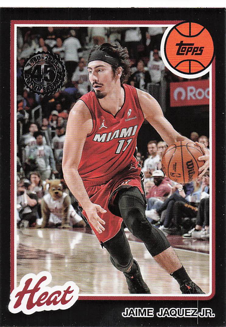 2025-26 Topps Basketball 1980-81 Topps Basketball Jaime Jaquez Jr. #80BK-29