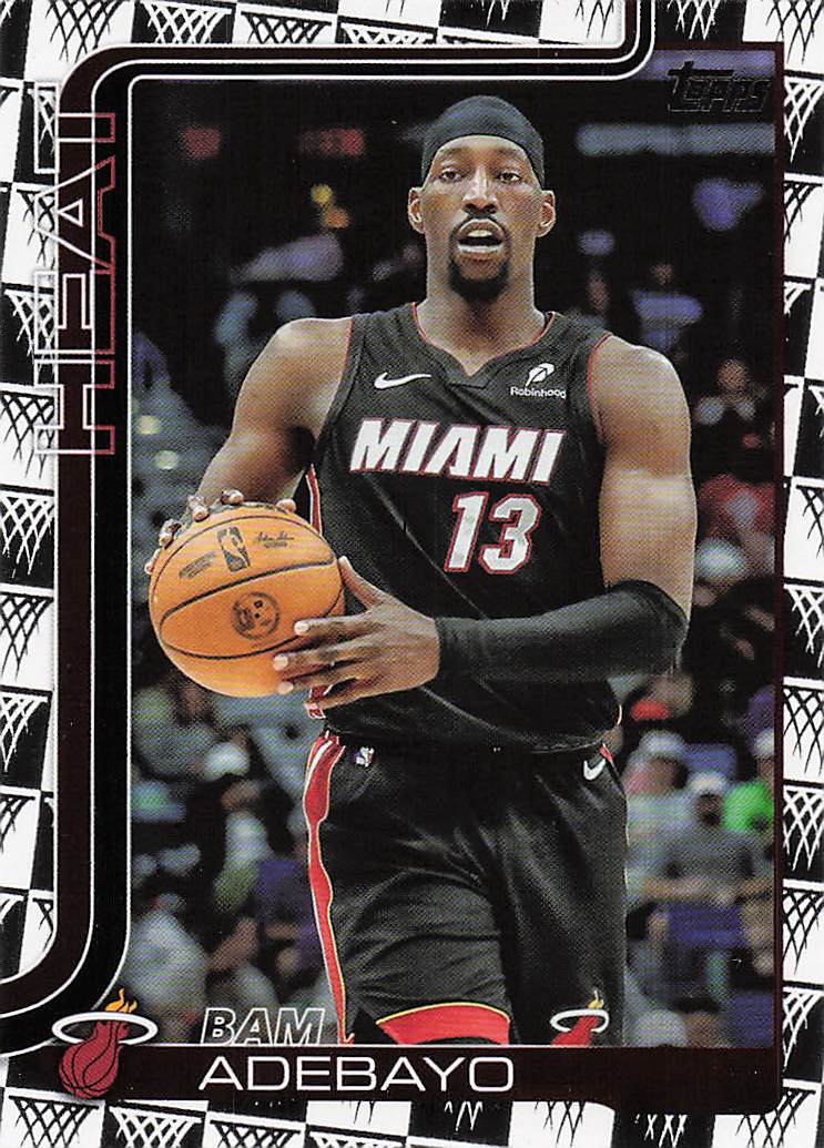 2025-26 Topps Basketball Season Tip Off Bam Adebayo #75
