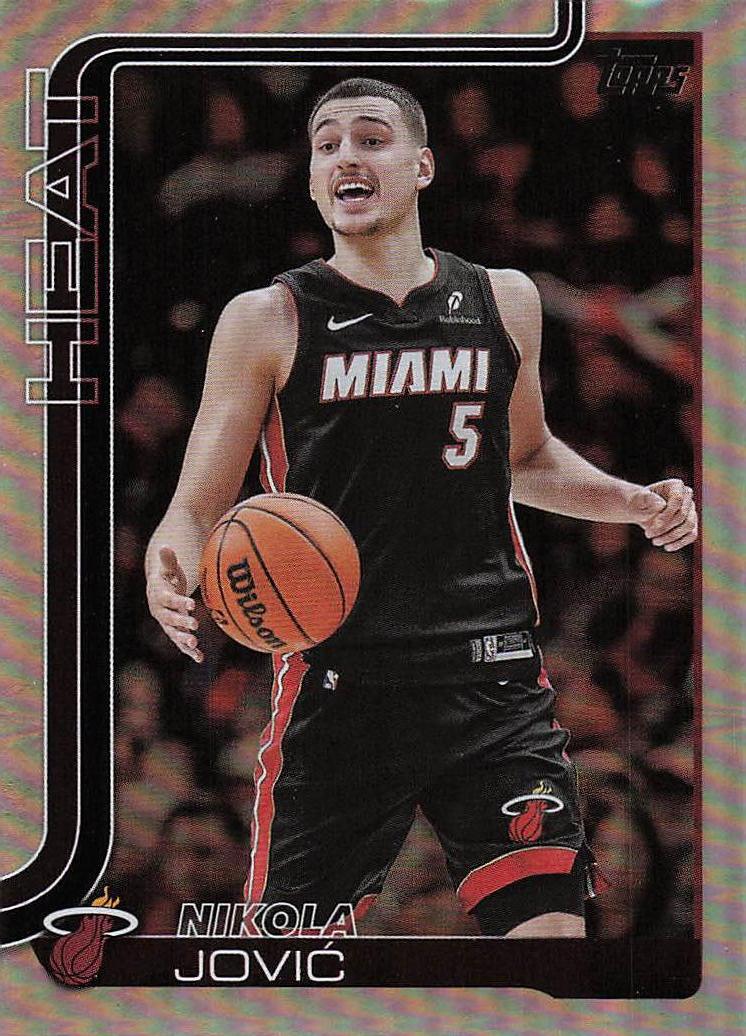 2025-26 Topps Basketball Rainbow Foilboard Nikola Jovi? #76