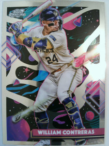 2025 Topps Chrome Cosmic Baseball William Contreras #171