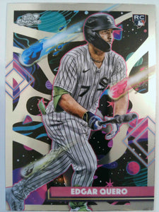 2025 Topps Chrome Cosmic Baseball Edgar Quero #126 Rookie