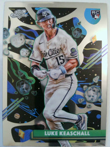 2025 Topps Chrome Cosmic Baseball Luke Keaschall #153 Rookie