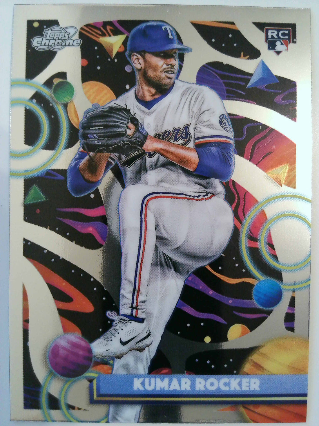 2025 Topps Chrome Cosmic Baseball Kumar Rocker #120 Rookie