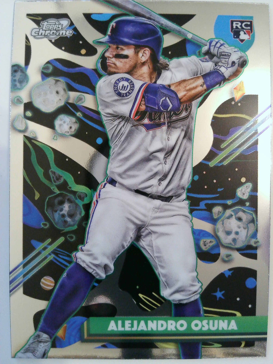 2025 Topps Chrome Cosmic Baseball Alejandro Osuna #176 Rookie
