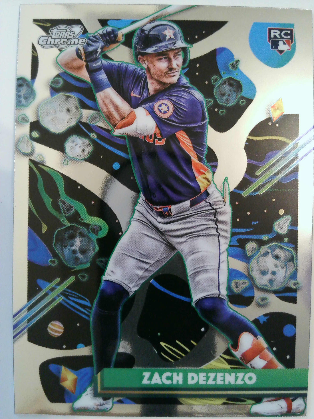 2025 Topps Chrome Cosmic Baseball Zach Dezenzo #155 Rookie