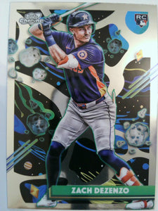 2025 Topps Chrome Cosmic Baseball Zach Dezenzo #155 Rookie