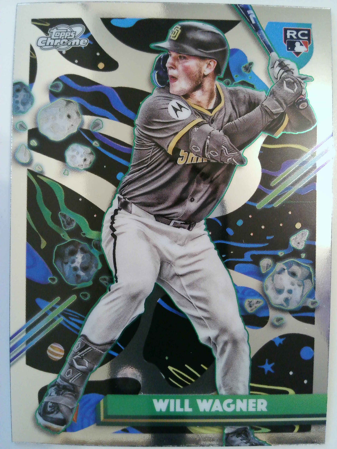 2025 Topps Chrome Cosmic Baseball Will Wagner #5 Rookie