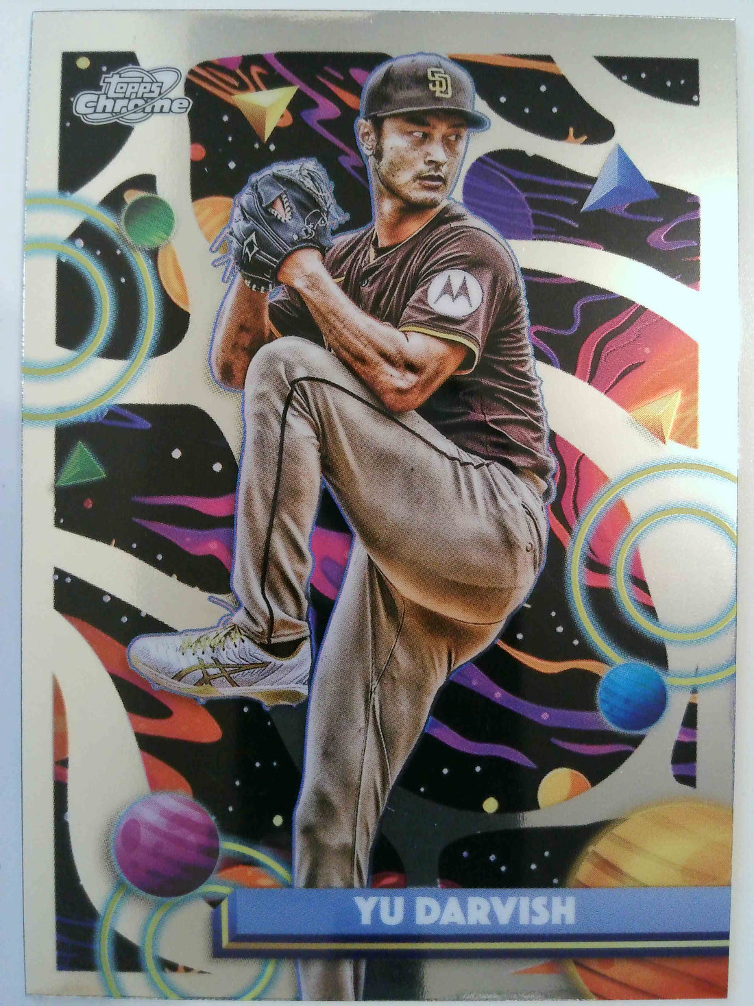 2025 Topps Chrome Cosmic Baseball Yu Darvish #2