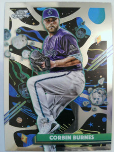 2025 Topps Chrome Cosmic Baseball Corbin Burnes #190