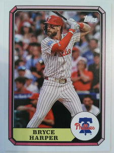 2025 Topps Archives 1987 Topps Boardwalk and Baseball Bryce Harper #87BB-18
