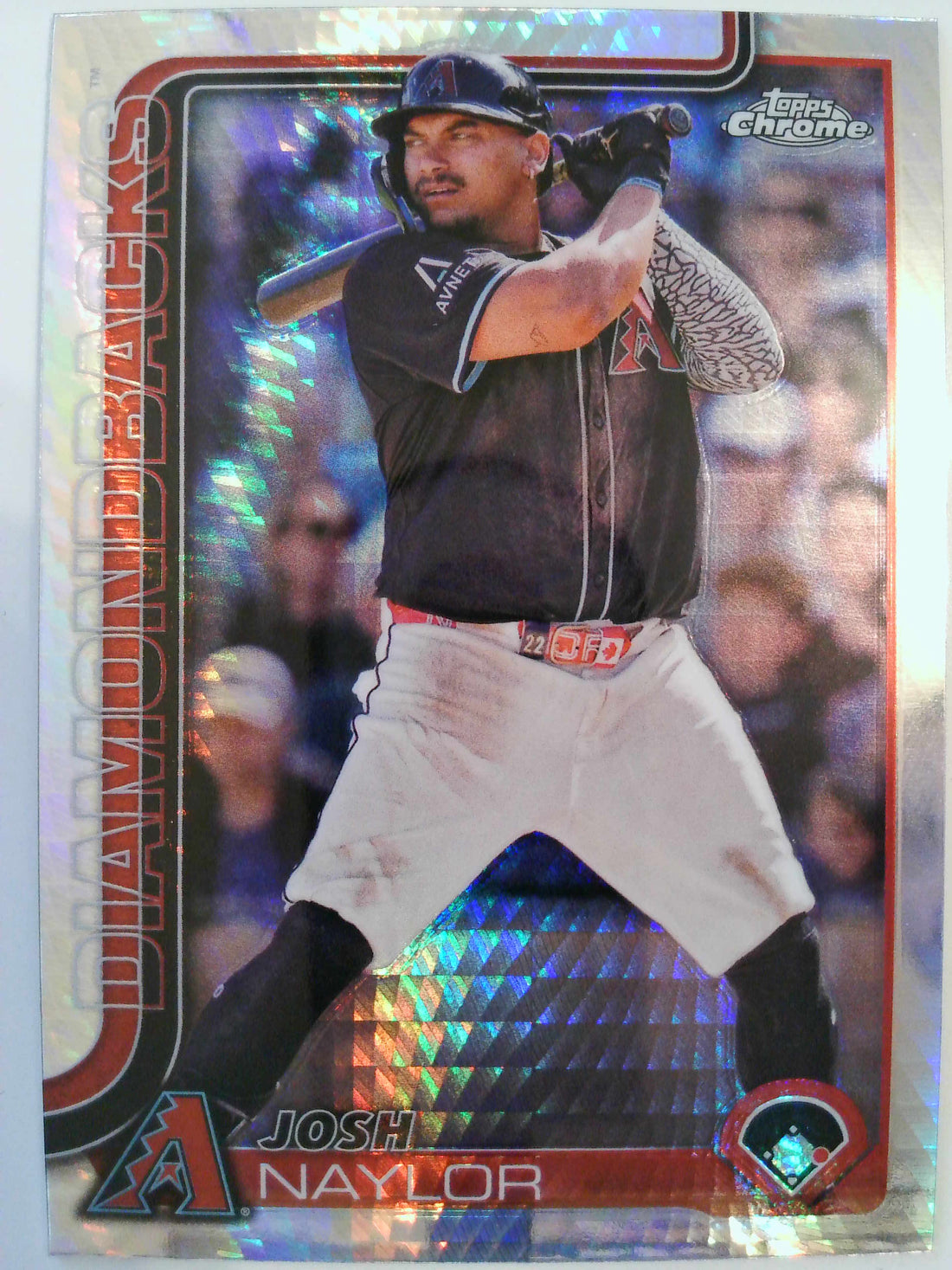 2025 Topps Chrome Baseball Prism Refractors Josh Naylor #15