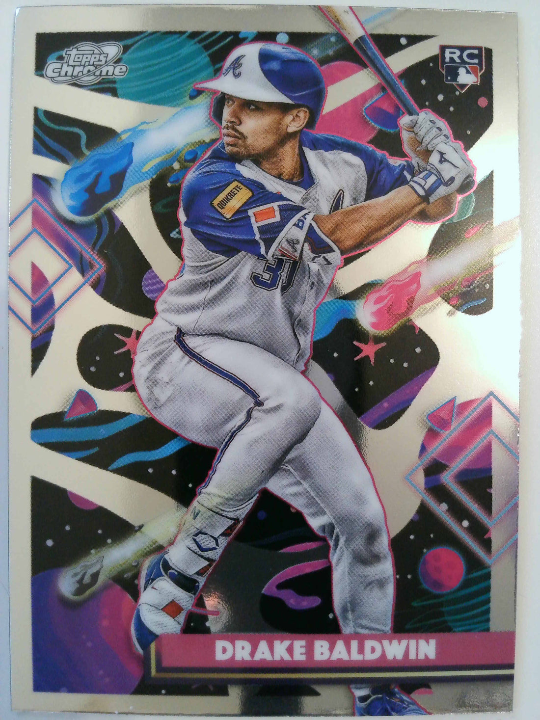 2025 Topps Chrome Cosmic Baseball Drake Baldwin #96 Rookie