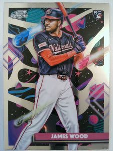2025 Topps Chrome Cosmic Baseball James Wood #1 Rookie