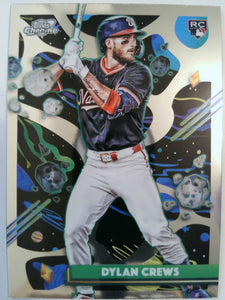 2025 Topps Chrome Cosmic Baseball Dylan Crews #194 Rookie