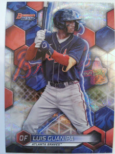 2023 Bowman's Best Baseball Top Prospects Wave Refractors Luis Guanipa #TP-21