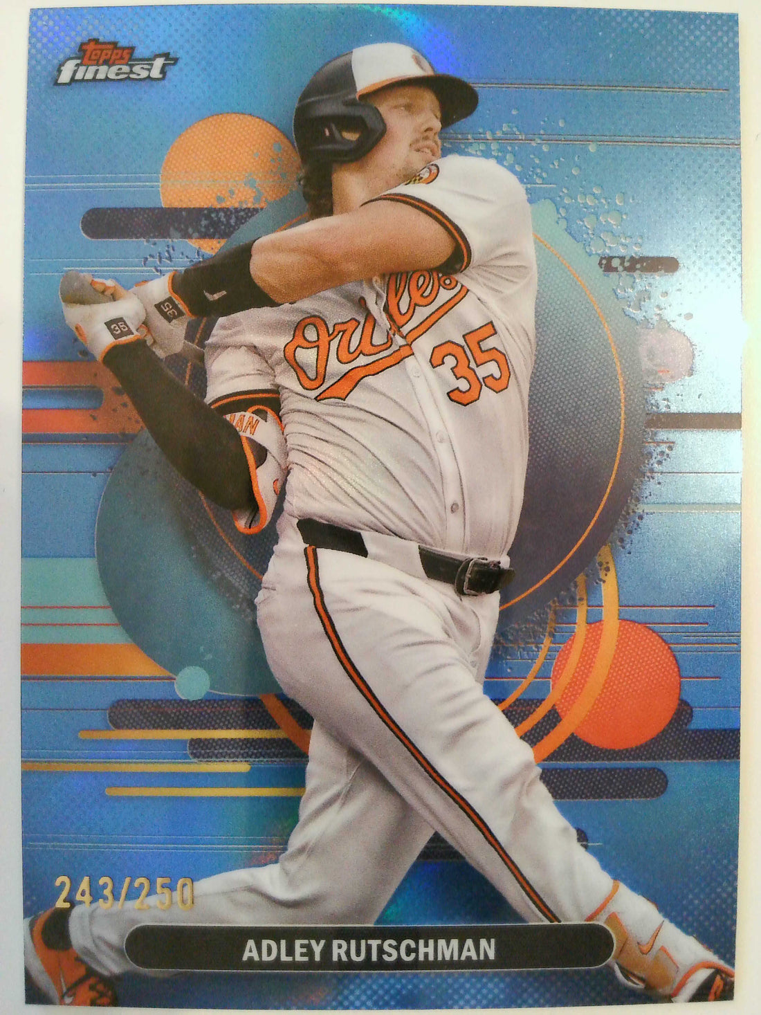 2025 Finest Baseball Sky Blue 243/250 Adley Rutschman #137
