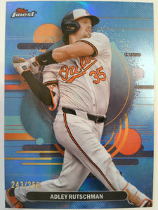 2025 Finest Baseball Sky Blue 243/250 Adley Rutschman #137
