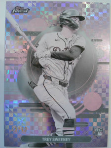 2025 Finest Baseball Pearl Checkerboard 19/40 Trey Sweeney #132 Rookie