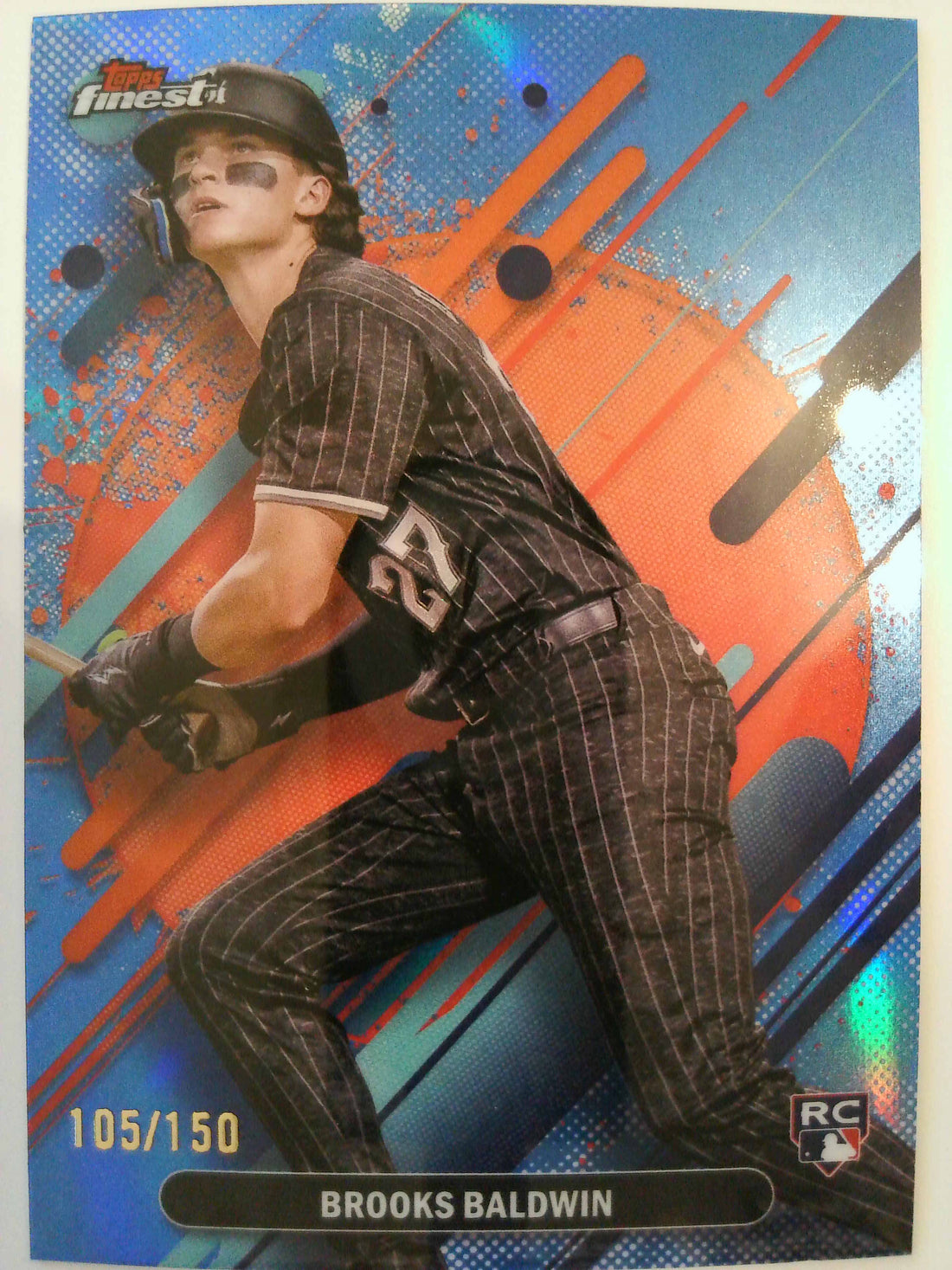 2025 Finest Baseball Sky Blue 105/150 Brooks Baldwin #283 Rookie